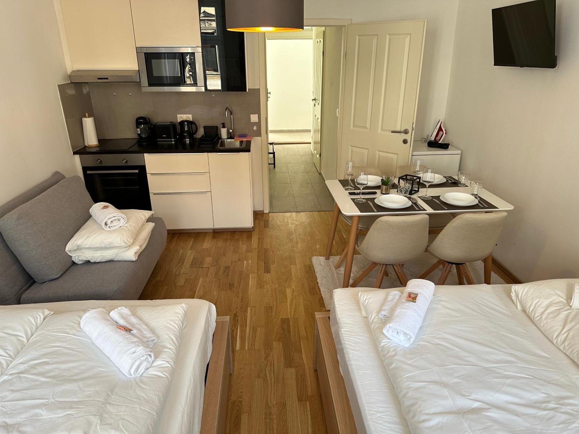 Cozy 5-Person Apartment In Vienna 6 エクステリア 写真