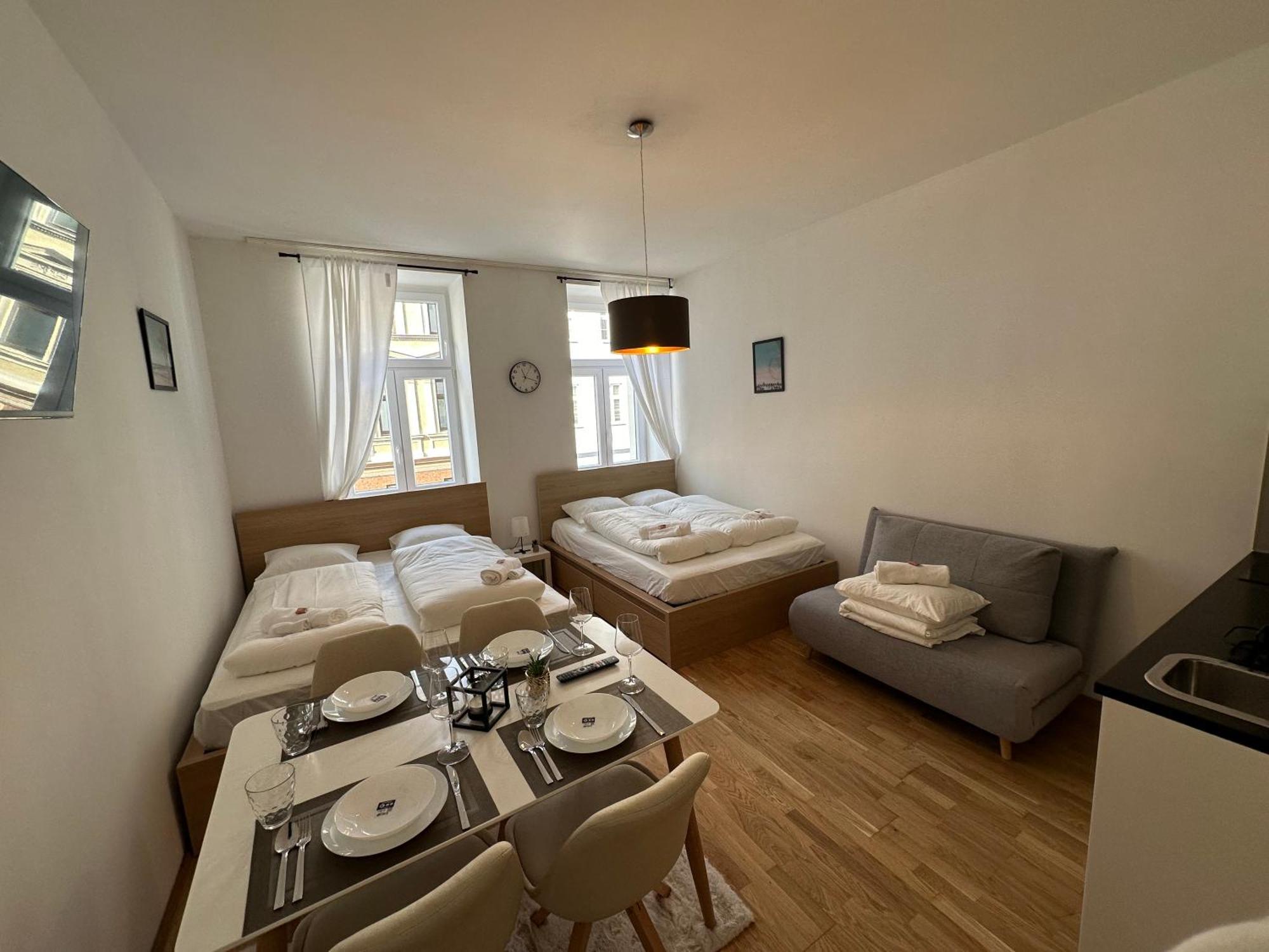 Cozy 5-Person Apartment In Vienna 6 エクステリア 写真